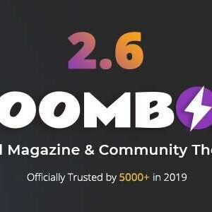 BoomBox主题 - 创建病毒式杂志WordPress网站
