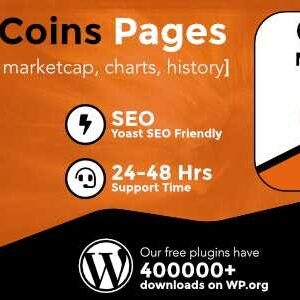Coins MarketCap WordPress加密货币插件