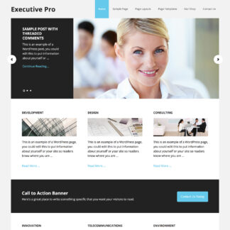StudioPress Executive Pro Genesis WordPress 主题