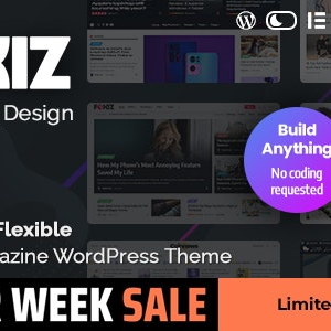 Foxiz主题 - 终极移动优先WordPress新闻和杂志主题