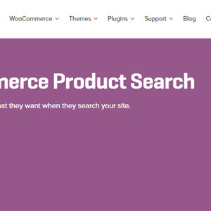 WOOCOMMERCE PRODUCT SEARCH