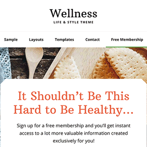 StudioPress Wellness Pro Genesis WordPress 主题