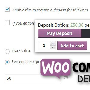 WooCommerce Deposits – PARTIAL PAYMENTS