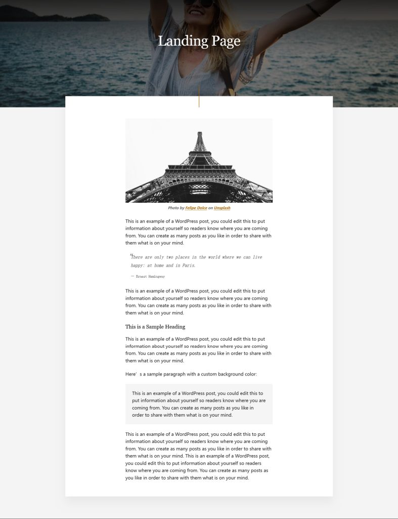 Genesis Essence Pro主题实例镜像